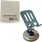SOPORTE METALICO PLEGABLE P/CELULAR GIRO 360°