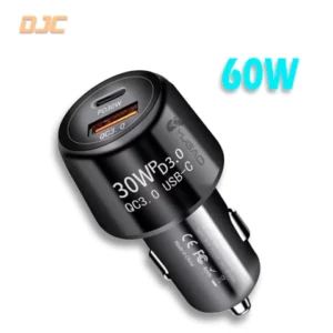 CARGADOR 60W USB-C / USB | 30W + 30W | ZD-C205