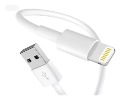 CABLE LIGHTNING EN CAJA PLASTICA