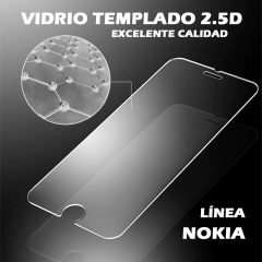VIDRIO TEMPLADO 9H PARA NOKIA