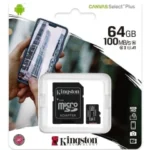 MEMORIA KINGSTON MICROSD CANVAS PLUS 100MB/S C/ADAPTER
