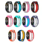 MALLA SILICONA MI BAND 5/6/7 COLOR DUO | XIAOMI