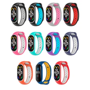 MALLA SILICONA MI BAND 5/6/7 COLOR DUO | XIAOMI