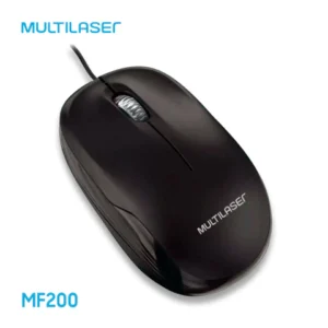 Mouse Óptico MF200 Multilaser 1200DPI