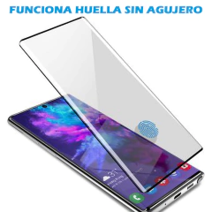 VIDRIO TEMPLADO COMPLETO CURVO PEGADO BORDE | FUNCION HUELLA