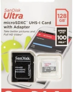 MEMORIA SANDISK ULTRA MICRO 16GB/ 32GB/ 64GB/ 128GB 100MB/S SDHC10 C/ADAPTER
