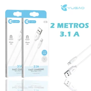 CABLES CARGAS YUGAO 2MTS 3.1A