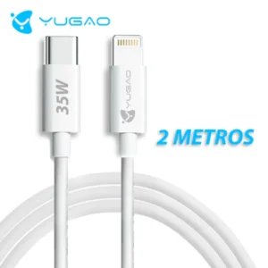 Cable 20W USB-C a LIGHTNING YUGAO 2MTS | YX-S02 2