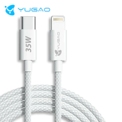 Cable 35W USB-C a LIGHTNING YUGAO 1MTS | YX-S09CL