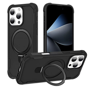 FUNDA PUXIDA SILICONA REFORZADA CON SOPORTE   IP 12/ IP 12PRO