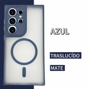 FUNDA PUXIDA SILICONA TPU COLOR MAGNETIC - LÍNEA SM S24 PLUS/ S25 PLUS
