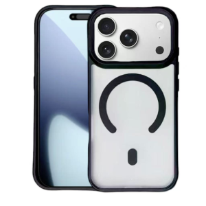 FUNDA PUXIDA SILICONA TPU COLOR MAGNETIC - LÍNEA 17  IP 17 PRO