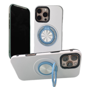 FUNDA CON ANILLO DE ESTRAS - IP  IP 13PRO MAX