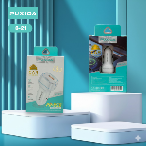 CARGADOR PARA AUTO PUXIDA 48W CON PD 30W + QC 18W DK-G21