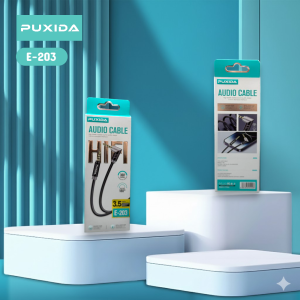 CABLE AUXILIAR PUXIDA 3.5MM GIRATORIO DE 360° E-203