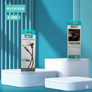CABLE AUXILIAR PUXIDA DE 3.5MM CON MALLA TRENZADA E-202