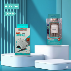 CARGADOR PUXIDA CON 2 PUERTOS USB 4.2A DK-45I