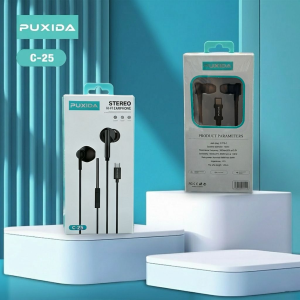 AURICULAR PUXIDA HIFI CON GOMITAS - TIPO-C C-25