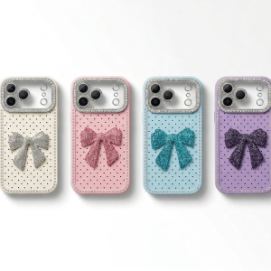 FUNDA BRILLO CON MOÑO - CON PROTECTOR DE CAMARA- IP17 FUNDA-25