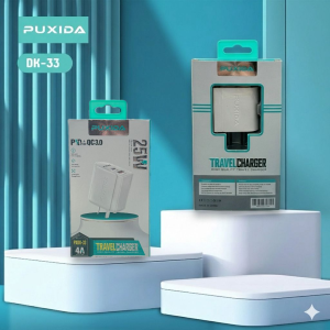 CARGADOR PUXIDA USB +TC - CARGA RÁPIDA DE 25W DK-33